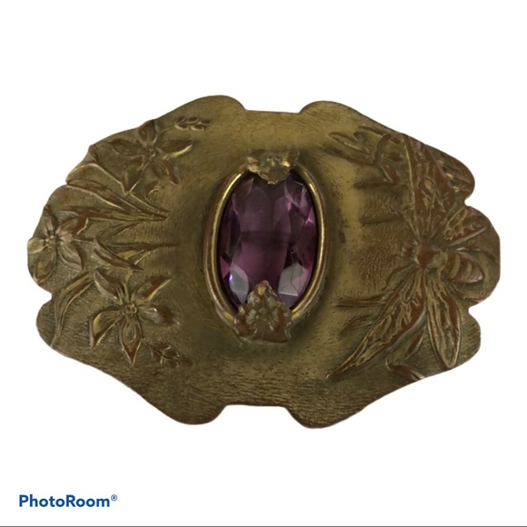 Antique Jewelry - Antique Victorian cape clasp